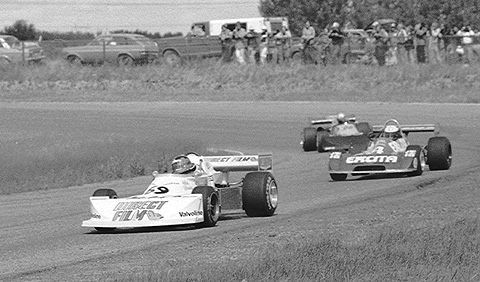 Gilles Villeneuve In Action