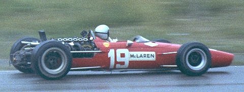 Bruce McLaren In Action