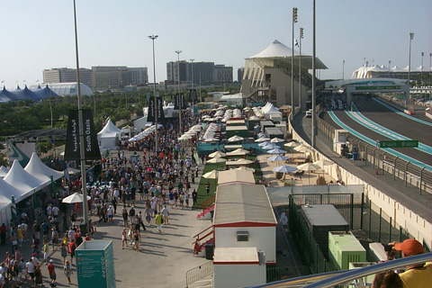 South Oasis between Marina and South Grandstands