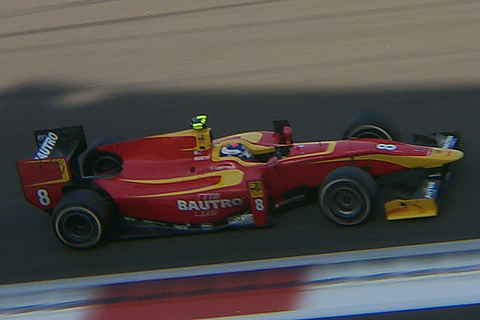 Dallara GP2/11 Renault driven by Fabio Leimer in Action