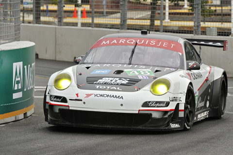 Porsche 911 GT3 RSR Driven by Bryce Miller and Sascha Maassen in Action