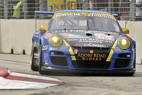 Porsche 911 GT3 Cup Driven by Dion von Moltke and Marc Bunting in Action