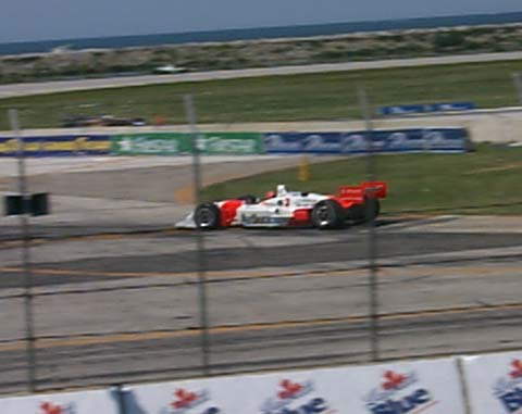 Castroneves In Chicane