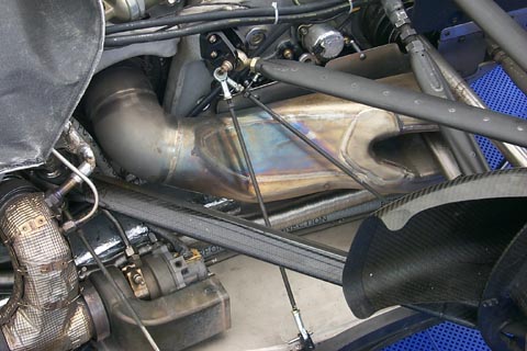 Closeup of Exhaust