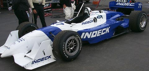 Bryan Herta's Car In Impound