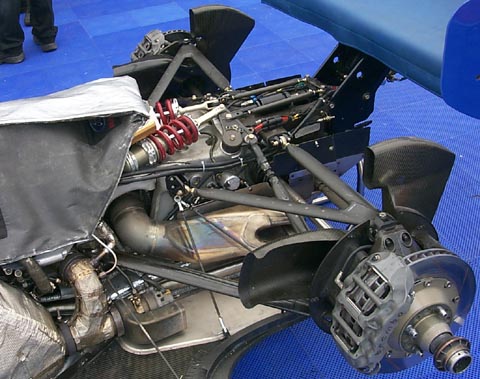 Closeup of Rear Assembly