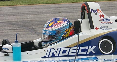 Alex Tagliani In Car In Pits