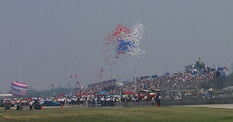 Balloons Released Before Start