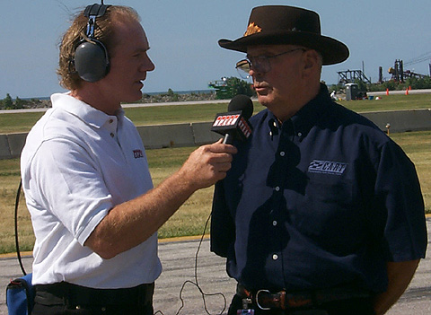 Derek Daly Interviewing Wally Dallenbach