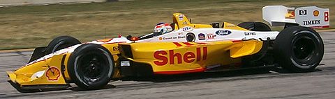 Jimmy Vasser In Action