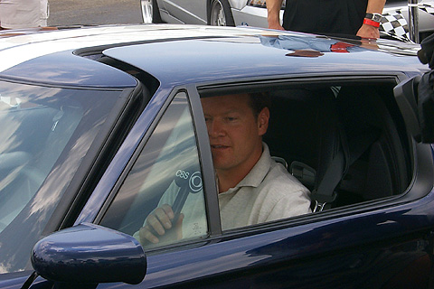 Tommy Kendall Inside GT40