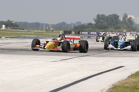 Sebastien Bourdais Leads Patrick Carpentier