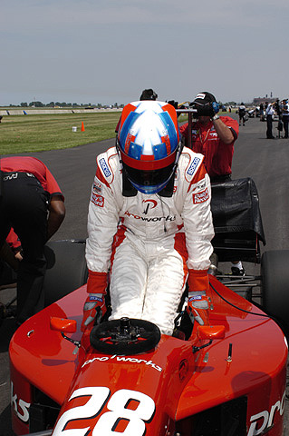 Ryan Dalziel Gets In Car