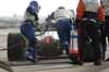 Nelson Philippe Takes Off From Pit Stall Thumbnail