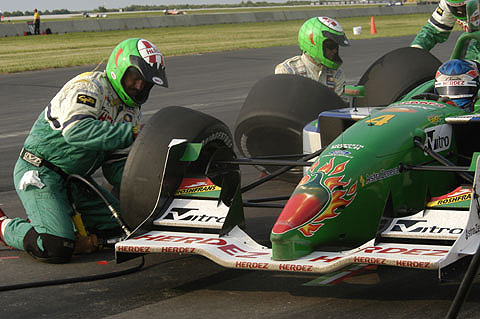 Ryan Hunter-Reay Pitstop