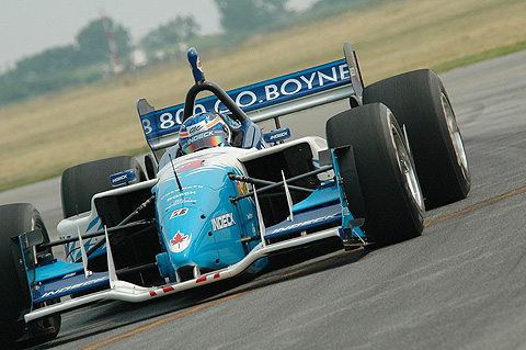 Paul Tracy in Action