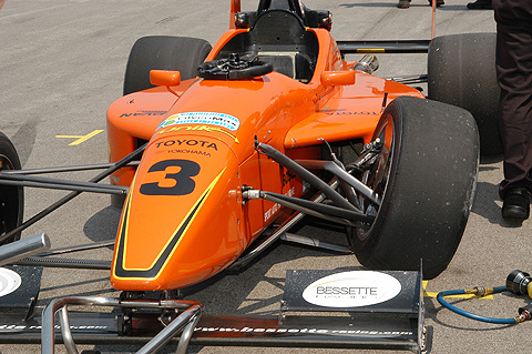 Antoine Bessette's Damaged Car