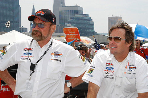 Kevin Kalkhoven and Jimmy Vasser