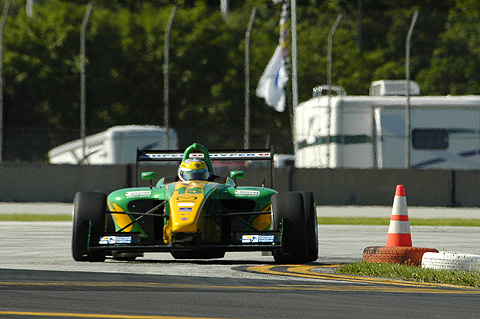 Simon Pagenaud in Action