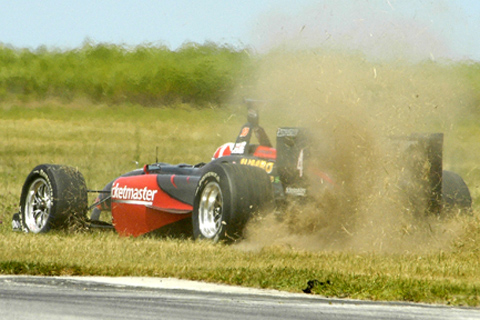 Dan Clarke Sliding Off Course