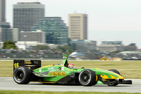 Simon Pagenaud in Action