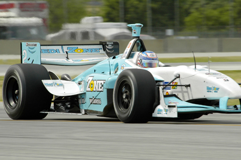 Graham Rahal in Action