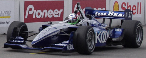 Dario Franchitti in Action