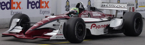 Tony Kanaan in Action