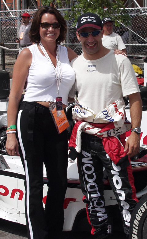 Tony Kanaan w/Woman