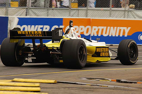 A.J. Allmendinger in Action