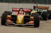 Front View of Sebastien Bourdais in Action Thumbnail