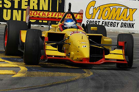 Ryan Hunter-Reay in Action