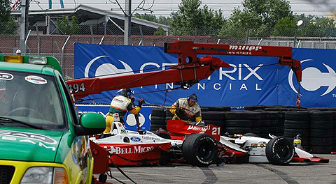 Safety Crew Checks Out Drivers