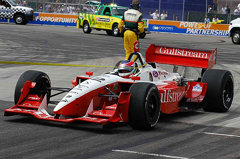 Jimmy Vasser Getting Pull Started