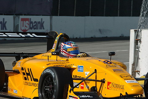 Graham Rahal in Action