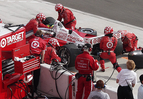 Bruno Junqueira Pit Stop