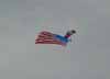 Parachutist With American Flag Thumbnail