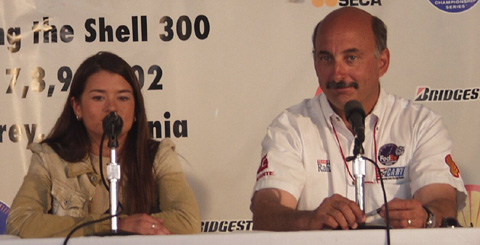 Danica Patrick at Press Conference