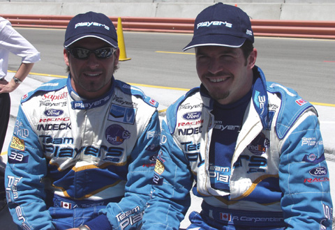 Alex Tagliani and Patrick Carpentier