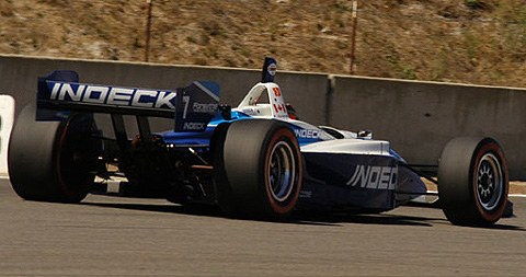 Winner Patrick Carpentier in Action