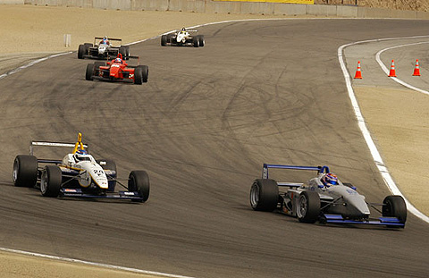 Alex Figge Passing Danica Patrick