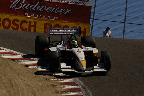 Bruno Junqueira in Corkscrew