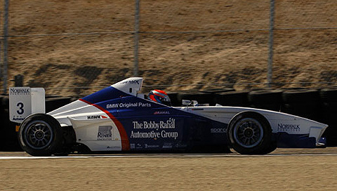 Graham Rahal in Action