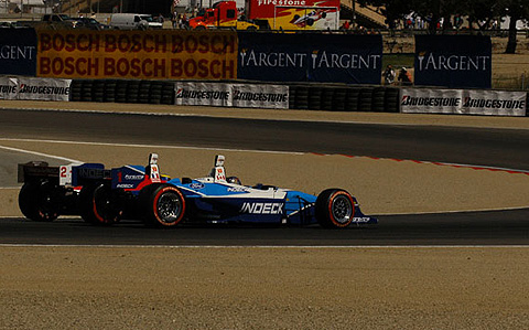 Tracy, Bourdais Side by Side