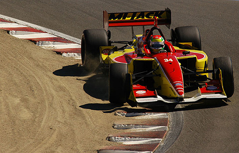 Justin Wilson in Corkscrew