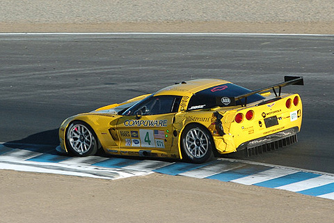 Olivier Beretta and Oliver Gavin in Corvette C6-R