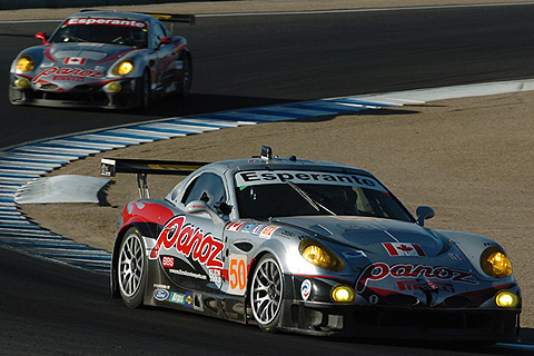 Two Panoz Esperante in Sequence