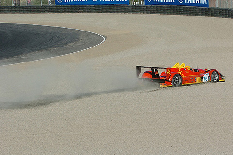 Radical SR9 Slides Off Course