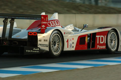 Rinaldo Capello and Alan McNish in Audi R10 TDI