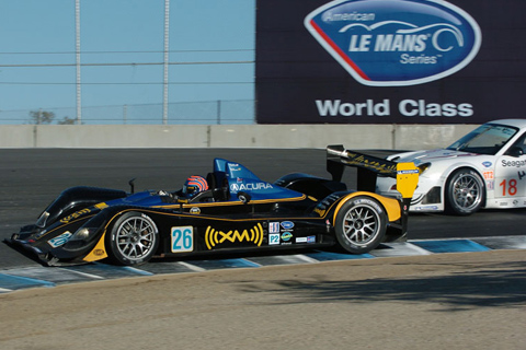 Bryan Herta and Tony Kanaan in Acura ARX-01a